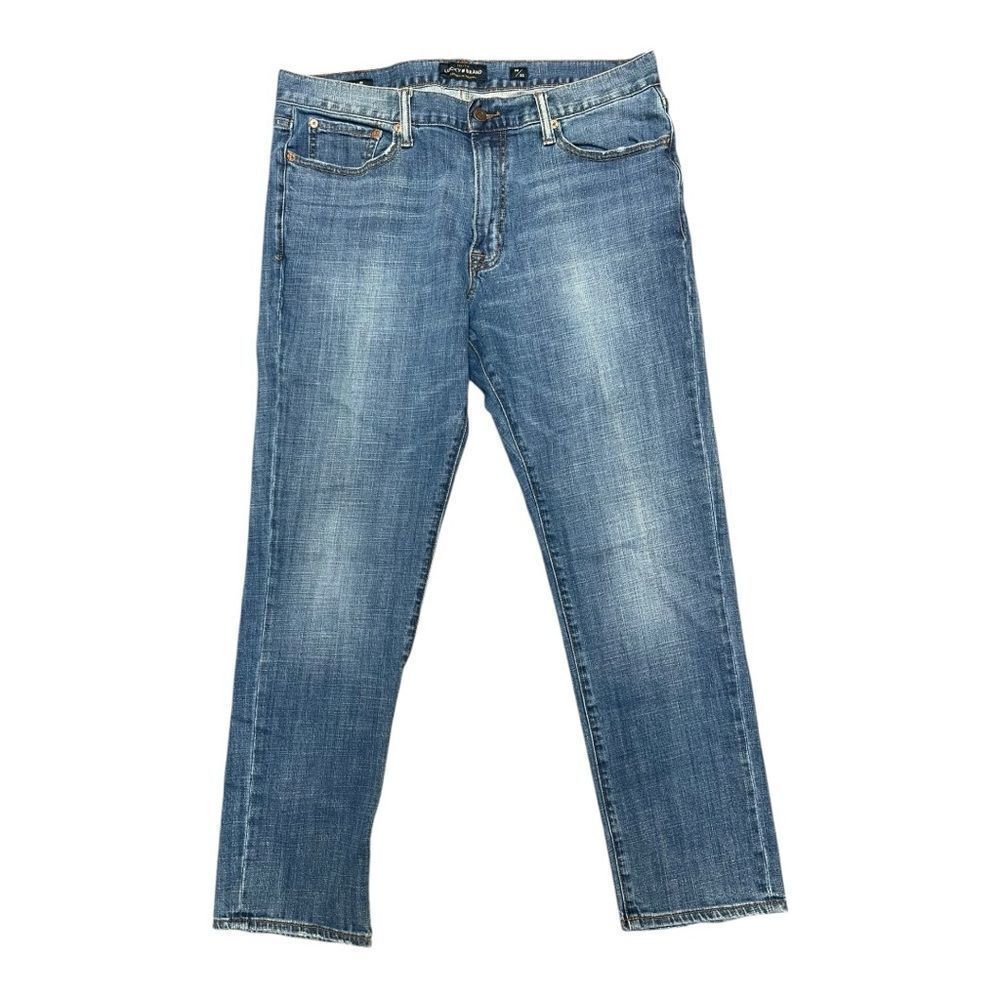 Lucky Brand 410 Athletic Slim Cut Blue Jeans Size 36 Worn In